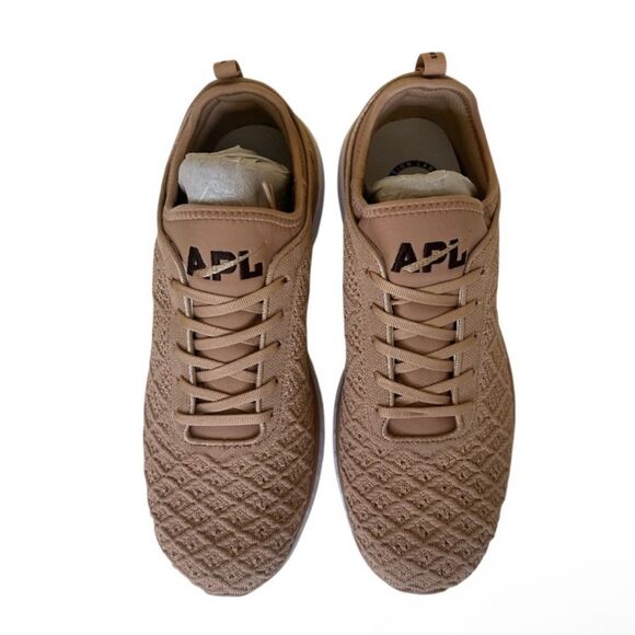 APL Men's Carmel Chocolate White Techloom Athletic Phantom Sneakers NWT - Picture 3 of 10